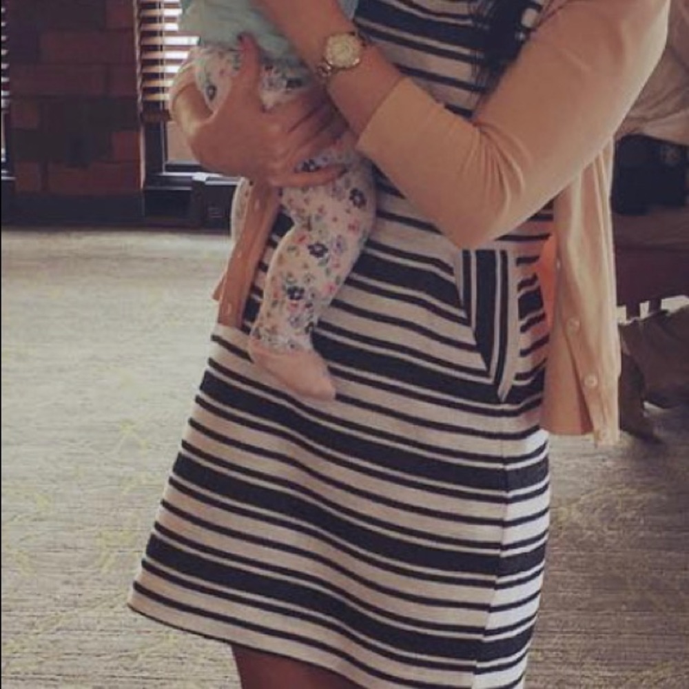 Blue and white Banana Republic Dress